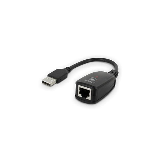ADATTATORE ATLANTIS LAND A02-UTL20 ETHERNET LAN - USB2.0 - NERO