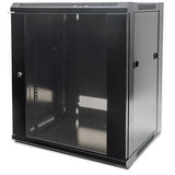 Intellinet 711791 rack 9U Da parete Nero (NETWORK CABINET WALL MOUNT 9U- - [STANDARD] 600MM BLACK FLATPACK)