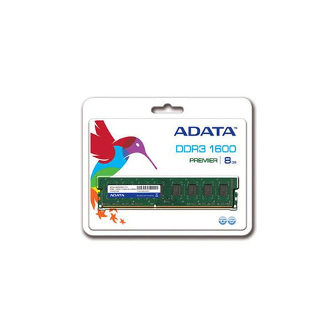 ADATA MEMORIA RAM 8GB DDR3L DIMM 1600MHZ 1.35V CL11 DIMM