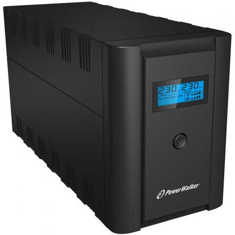 PowerWalker VI 1200 SHL Schuko gruppo di continuit [UPS] A linea interattiva 1,2 kVA 600 W 4 presa[e] AC (VI 1200 SHL UPS 1200VA/600W - Line-Interactive with 2x - Schuko + 2x IEC outlet - Warranty: