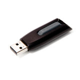 VERBATIM V3 CHIAVETTA USB 3.0 256GB NERO GARANZIA ITALIA (49168)
