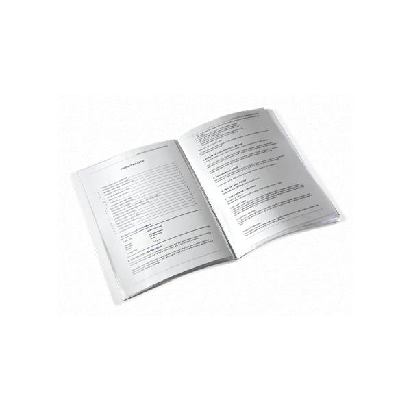 LEITZ WOW PORTALISTINI IN PP 231X310MM A4 40 BUSTE COL. BLU