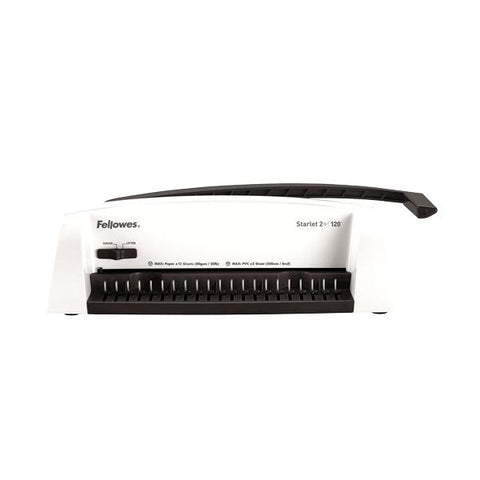 Fellowes Starlet 2+ raccoglitore ad anelli Grigio, Bianco