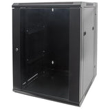 Intellinet 712019 rack 15U Da parete Nero (Intellinet Network Cabinet, Wall Mount)