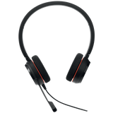 JABRA EVOLVE 20 CUFFIE CON MICROFONO USB COLORE NERO