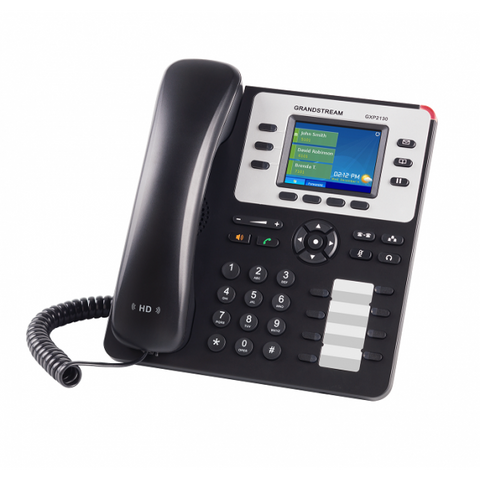 Grandstream Networks GXP2130 v2 telefono IP Nero, Grigio 3 linee TFT