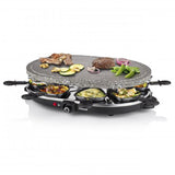 Princess 162720 Raclette 8 Oval Stone Grill Party