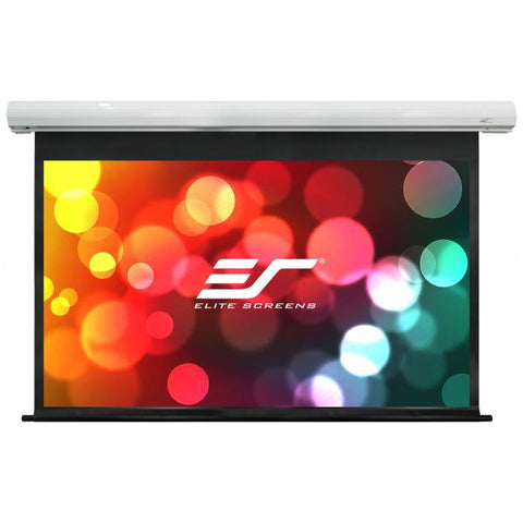 Elite Screens Saker schermo per proiettore 2,54 m (100") 16:9 Nero, Bianco
