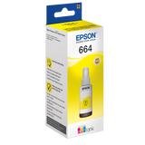 INK EPSON C13T664440 GIALLO FLACONE DA 70ML X ECOTANK L300 L355 L555 ET-2500 ET-2550 ET-2600 ET-2650 ET-4500 ET-14000 ET-16500