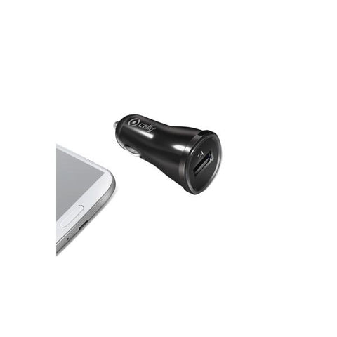CELLY CCUSB CARICABATTERIE DA AUTO COMPATIBILE IPHONE 5S PORTA USB 1A COLORE BLACK