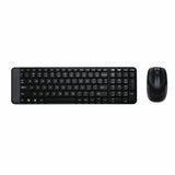 *** Tastiera e Mouse Logitech Wireless Combo MK220 Nero QWERTY Qwerty US