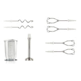 Bosch MFQ4075DE sbattitore Sbattitore manuale Argento, Bianco 550 W