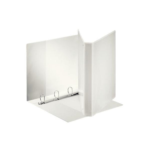 Esselte 55292 raccoglitore ad anelli A4 Maxi Bianco (Esselte Standard Presentation Ring Binder Polypropylene 4 D-Ring A4 25mm Rings White [Pack 10] 55292 DD)