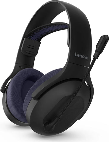 Lenovo Legion H410 Wireless Gaming Headset  Bluetooth & 2.4 GHz, Schwarz/Violett