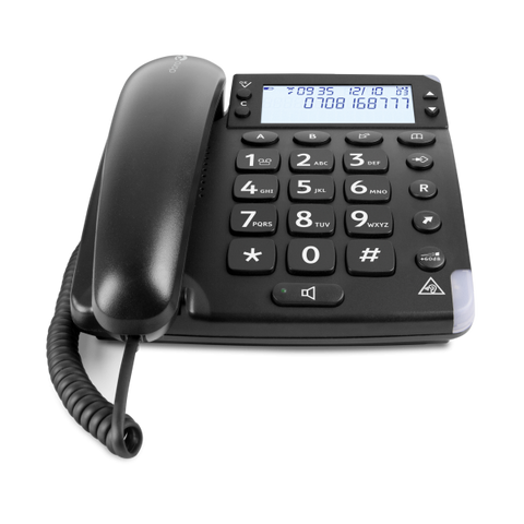 Doro Magna 4000 Telefono analogico Nero Identificatore di chiamata