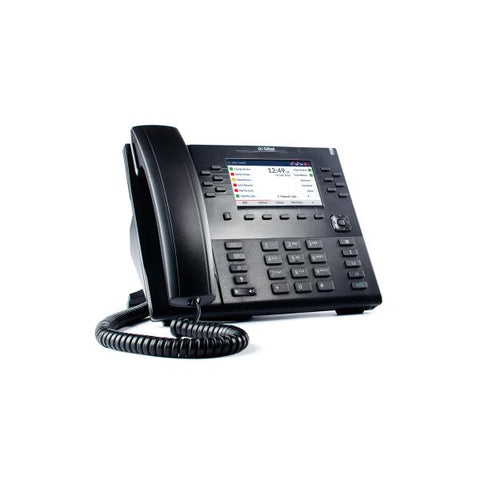 Mitel 80C00003AAA-A telefono IP Nero 24 linee LCD