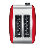 KitchenAid 5KMT221 2 fetta/e 1100 W Rosso, Acciaio inossidabile