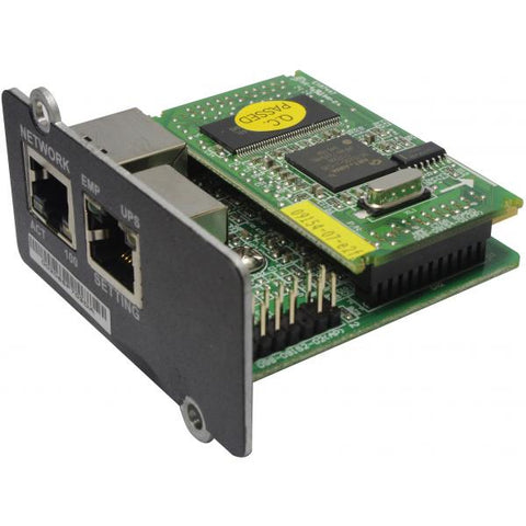 PowerWalker 10120599 accessorio per gruppi di continuit [UPS] (Mini NMC Card SNMP Module - Offer IP Address for - different PowerWalker UPS - Warranty: 24M)