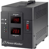 PowerWalker AVR 1500/SIV regolatore di tensione 230 V 2 presa[e] AC Nero (PowerWalker AVR 1500/SIV - automatisk)