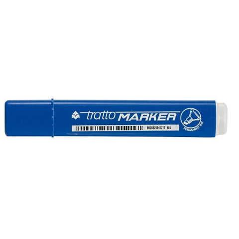 TRATTO MARKER MARCATORE PERMANENTE BLU PUNTA TONDA 1.40/2.80 mm CONF 12 Pz.