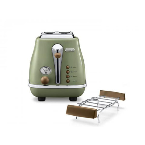 DeLonghi 2103.GR tostapane 2 fetta/e Verde 900 W