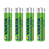 VARTA PROFESSIONAL BATTERIE MINI STILO AAA NiMH 1.000 mAh CONF. 4 PZ.
