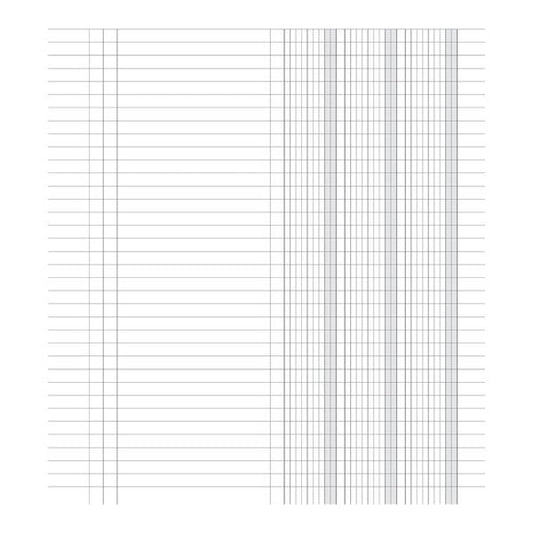 DATA UFFICIO REGISTRO A 3 COLONNE 245X210 MM 96 PAGINE CONF 2 PZ.