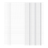 DATA UFFICIO REGISTRO A 3 COLONNE 245X210 mm 96 PAGINE CONF 2 Pz.