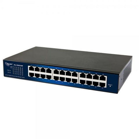 ALLNET ALL-SG8324M conmutador de red Gestito L2 Gigabit Ethernet (10/100/1000) Nero 