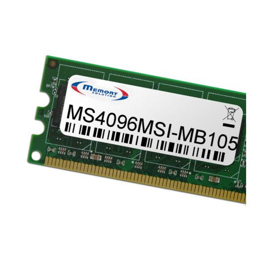 Memory Solution MS4096MSI-MB105 4GB memoria