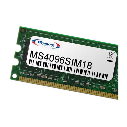 Memory Solution MS4096SIM18 4GB memoria