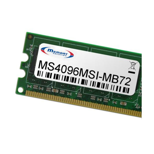 Memory Solution MS4096MSI-MB72 4GB memoria