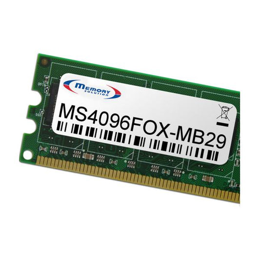 Memory Solution MS4096FOX-MB29 4GB memoria