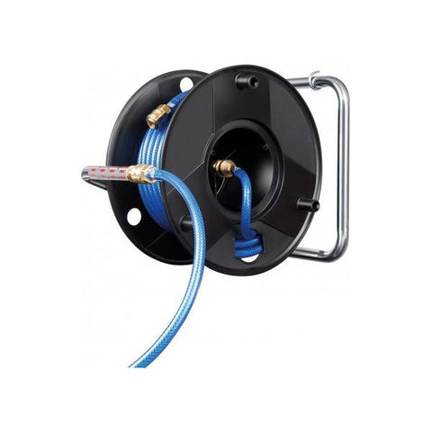 Brennenstuhl 1127030 Rocchetto montato a muro Manuale Nero avvolgitubo da giardino