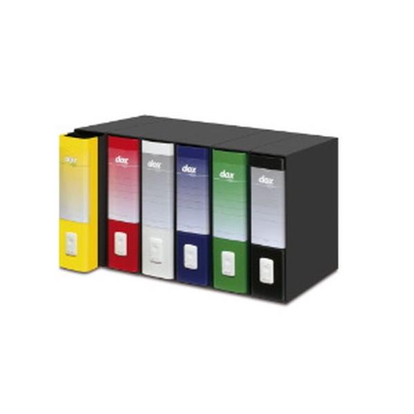 REXEL DOX 2 REGISTRATORE FORMATO PROTOCOLLO 285X350X80 mm COL. BIANCO CONF 6 Pz.