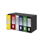 REXEL DOX 2 REGISTRATORE FORMATO PROTOCOLLO 285X350X80 mm COL. BIANCO CONF 6 Pz.