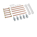 Hager ZM45S morsettiera 5P Rame, Bianco