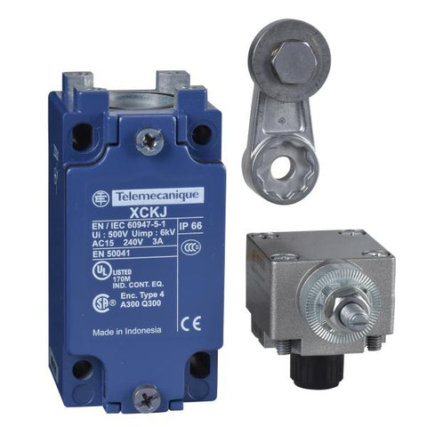 APC XCKJ10513H29 interruttore elettrico Finecorsa 2P Blu
