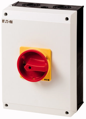 Eaton P3-100/I5/SVB interruttore elettrico Interruttore rotante 3P Grigio, Rosso, Giallo