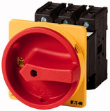 Eaton P3-100/V/SVB interruttore elettrico Interruttore rotante 3P Rosso, Giallo (Main switch 3-pole)