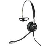 Jabra Biz 2400 II USB Mono CC MS Auricolare Cablato Passanuca, A clip, A Padiglione Ufficio Nero, Argento
