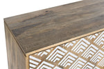 *** Credenza DKD Home Decor Naturale Legno Bianco 160X40X85