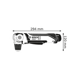 Bosch 0601390909 Senza chiave Blu 1,2 kg