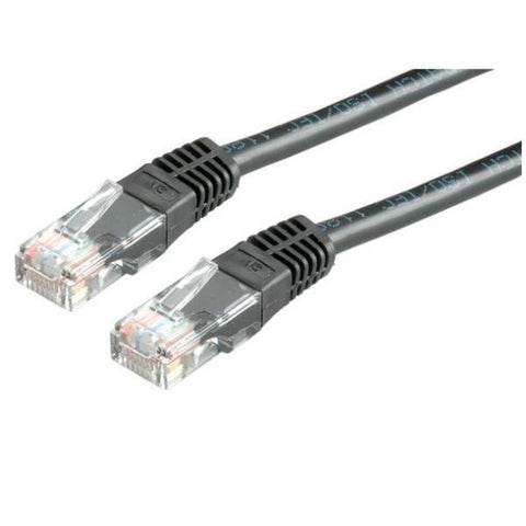 NILOX CAVO DI RETE PATCH CAT.6 UTP NON SCHERMATO 5 MT NERO