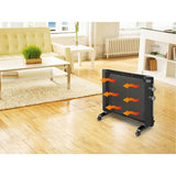 DeLonghi HMP 2000 stufetta elettrica Nero 2000 W Radiatore