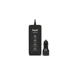 HAMLET CAR CHARGER 5 PORTE 40 W NERO
