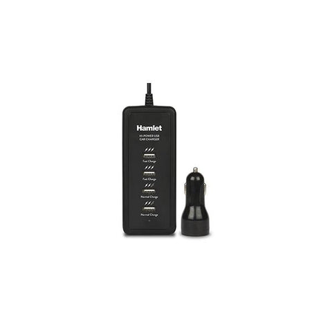 HAMLET CAR CHARGER 5 PORTE 40 W NERO