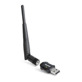 HAMLET HNW600ACU ADATTATORE DI RETE WIRELESS ESTERNO 600Mbps INTERFACCIA USB 2.0 COLORE NERO