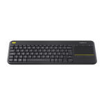 LOGITECH K400 TASTIERA WIRELESS QWERTY CON TOUCH PAD COLORE NERO