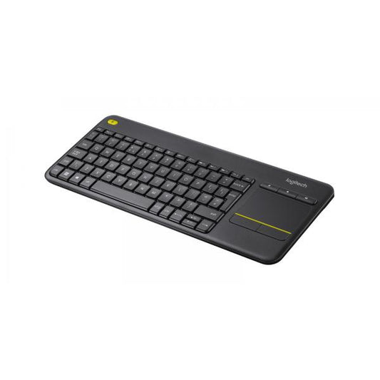 LOGITECH K400 TASTIERA WIRELESS QWERTY CON TOUCH PAD COLORE NERO